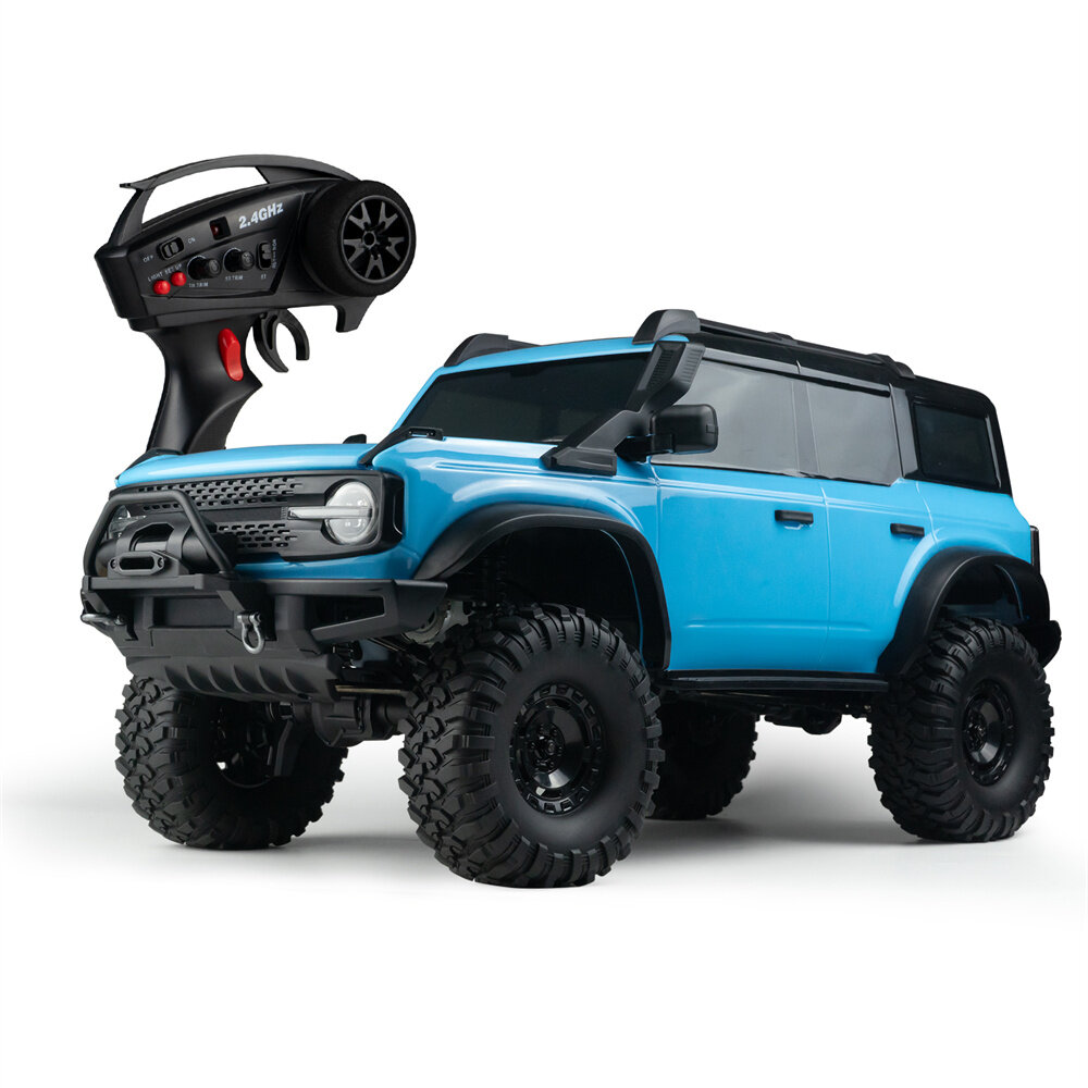 HB Toys RTR R1001/2/3 1/10 2.4G 4WD RC Car Full Proportional Rock Crawler LED Light 2 Speed Off-Road Climbing Truck Vehicles Models Toys