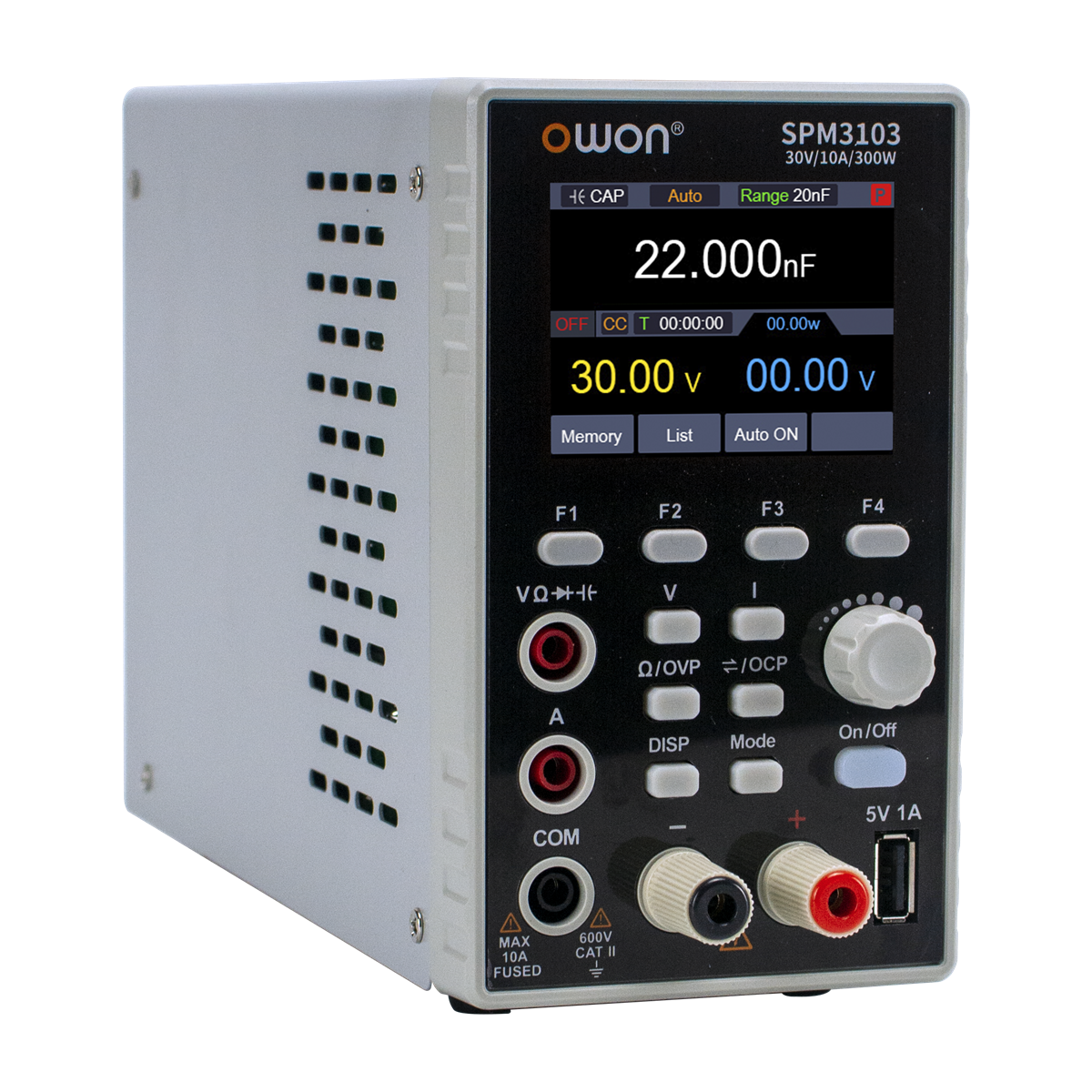 OWON SPM Programmable DC Power Supply 150W/300W 60V/10A 60V/5A 2.8" LCD 10mV/1mA Resolution Digital Voltage Regulator Switch SPE3103 110V/220V