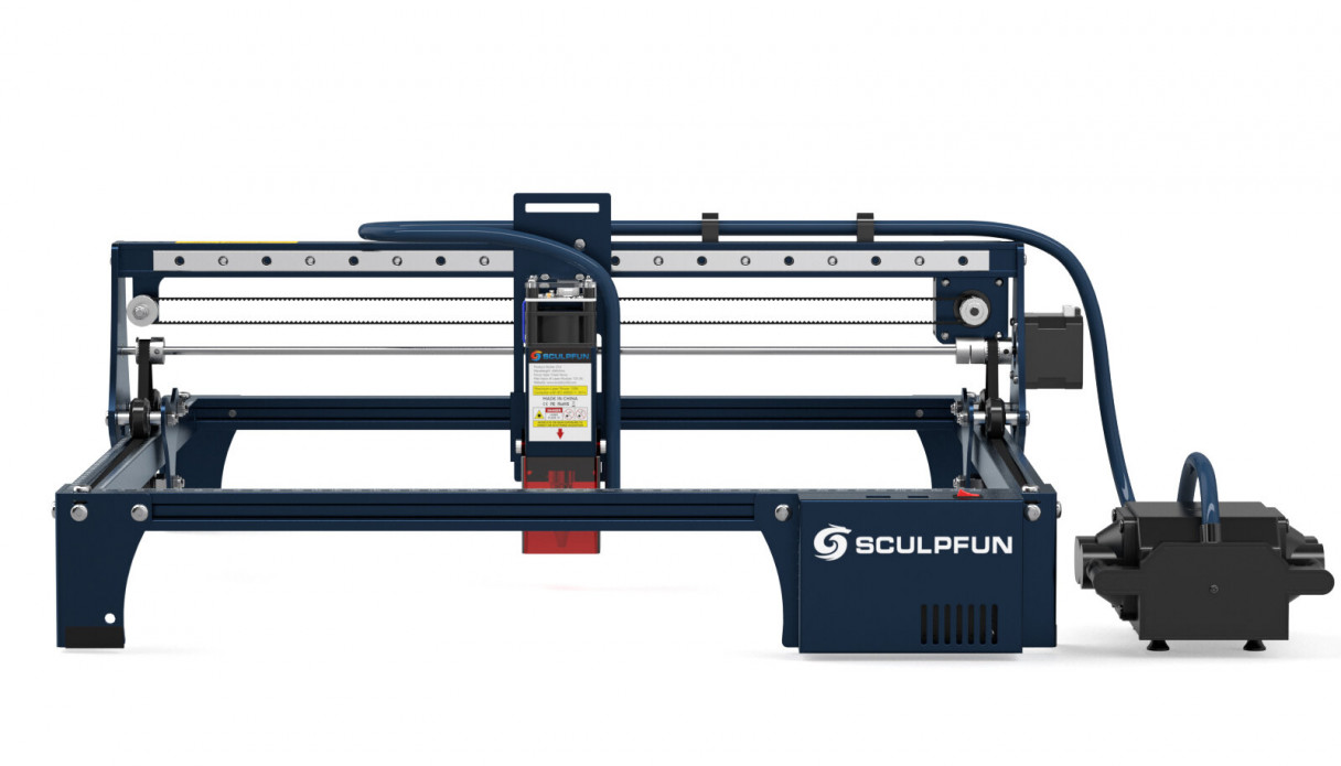 SCULPFUN S30 Pro 10W Laser Engraver Cutter Automatic Air-assist 0.06x0.08mm Laser Focus 32-bit Motherboard Replaceable Lens