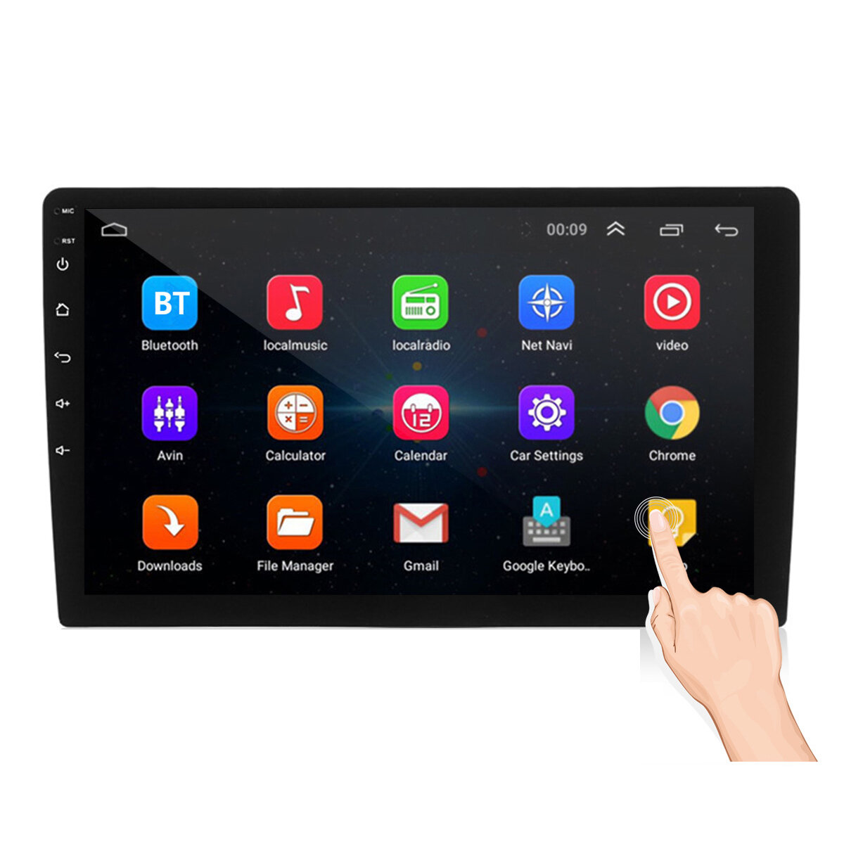 [upgrade]iMars 10" 2Din 2+32G with Carplay for Android 10.0 Car Stereo Radio IPS 2.5D Touch Screen MP5 Player GPS WIFI FM