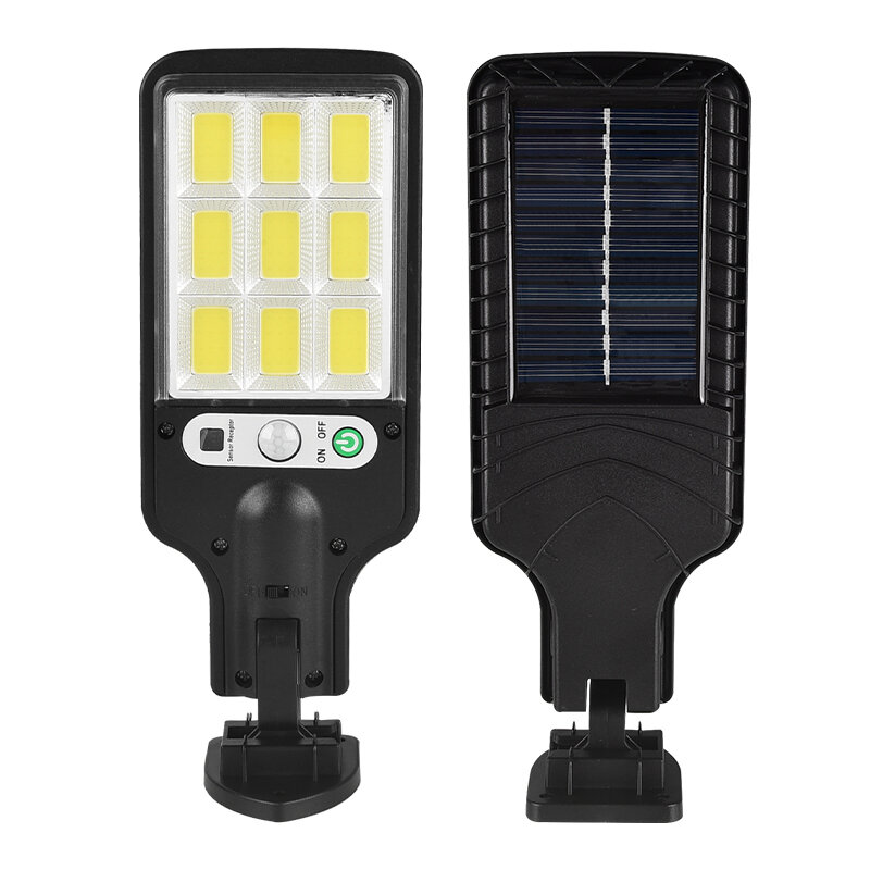 LED Solar Wall Light 3 Modes Motion Sensor Light Control IP65 Waterproof Yard Garden Park Lamp