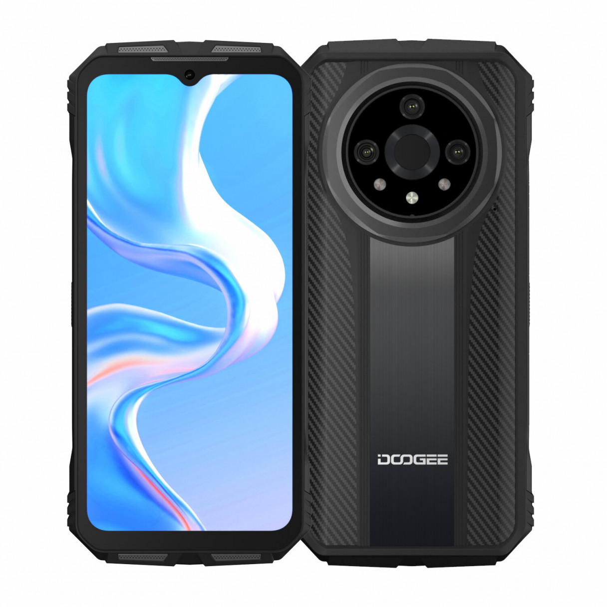 DOOGEE V31GT 5G Thermal Imaging Dimensity 1080 20GB RAM 256GB ROM 50MP Triple Camera Night Vision Camera 6.58 inch 120Hz 10800mAh 66W Fast Charge NFC IP68 IP69K Waterproof Rugged Smartphone