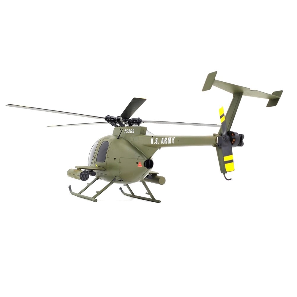 RC ERA C189 MD500 2.4G 4CH UAV 1:28 Fixed Height Single Blade Flybarless RC Helicopter RTF