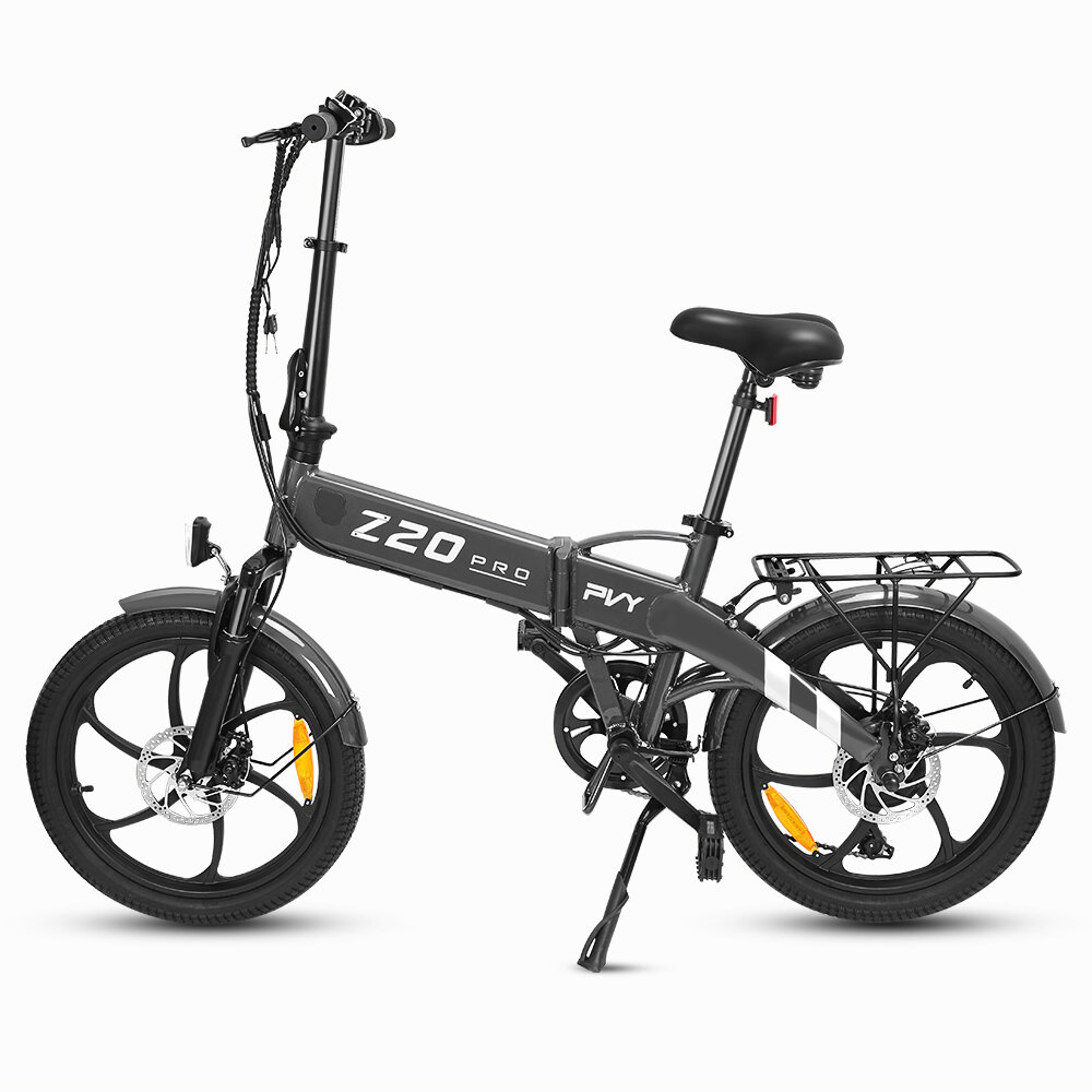 [EU DIRECT] PVY Z20 PRO Electric Bike 36V 10.4Ah Battery 500W Motor 20inch Tires 80KM Max Mileage 150KG Max Load Folding Electric Bicycle