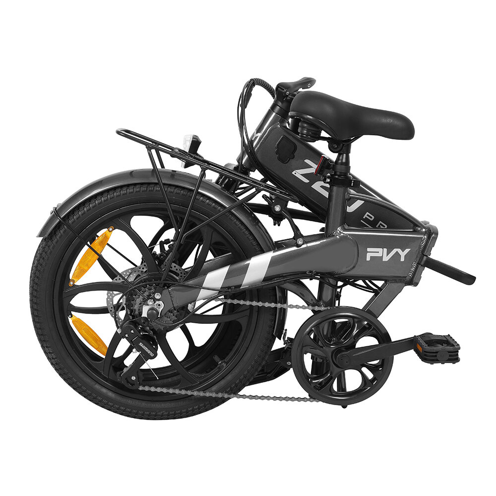 [EU DIRECT] PVY Z20 PRO Electric Bike 36V 10.4Ah Battery 500W Motor 20inch Tires 80KM Max Mileage 150KG Max Load Folding Electric Bicycle