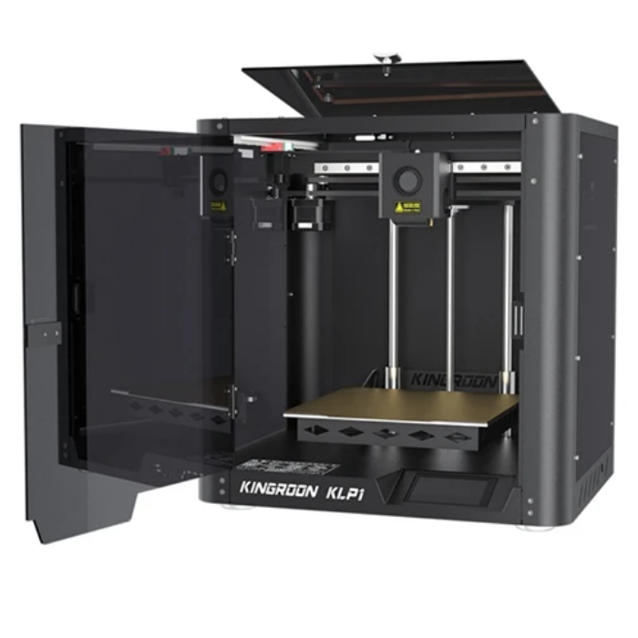 KINGROON KLP1 3D Printer Max 500mm/s Fast Speed Printing CoreXY FDM 3dprinter With 3.5" Screen Dual-gear Extruder Auto-Leveling