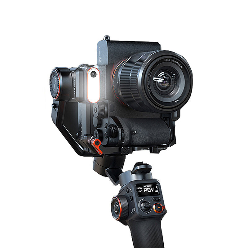 Hohem iSteady MT2 AI Tracking Mirrorless Camera Stabilizer Video Shooting Artifact Three-axis Anti-shake Professional Photography Portable Handheld Gimbal