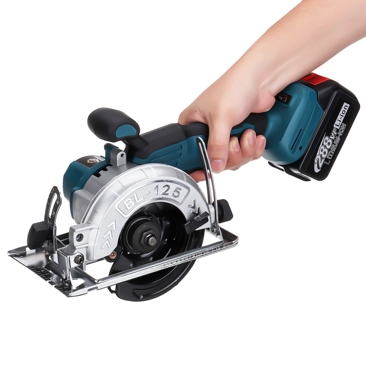 VIOLEWORKS 288VF Brushless Electric Circular Saw Cordless Wood Cutting Machine For 18V Battery
