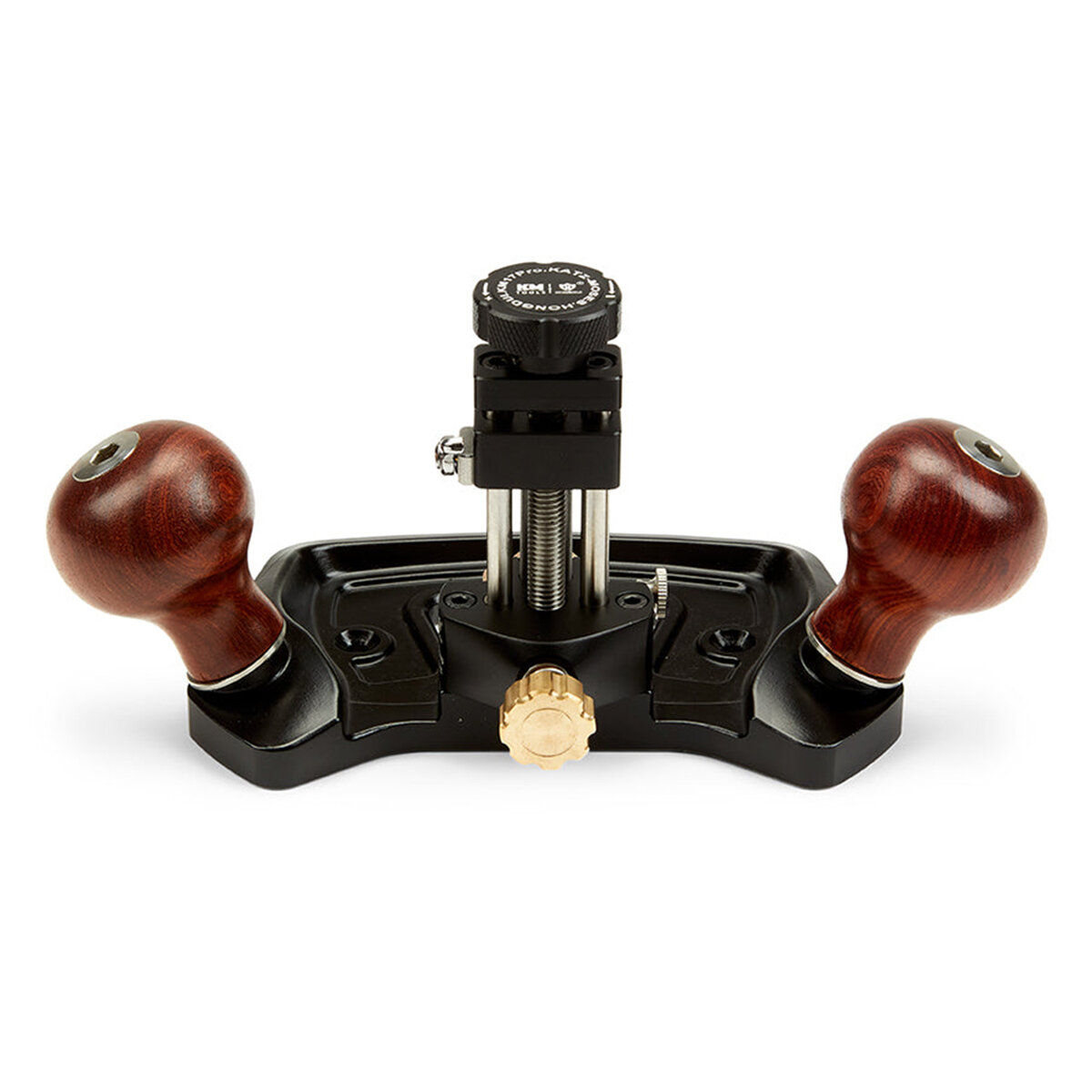 HONGDUI KM-17 Pro Router Plane Die Steel Body Adjustable Fence with CAM Lock Depth Stop Dual Blade 1/2inches width For Fine Tuning Joinery Cutting Grooves Creating Perfect Mortises