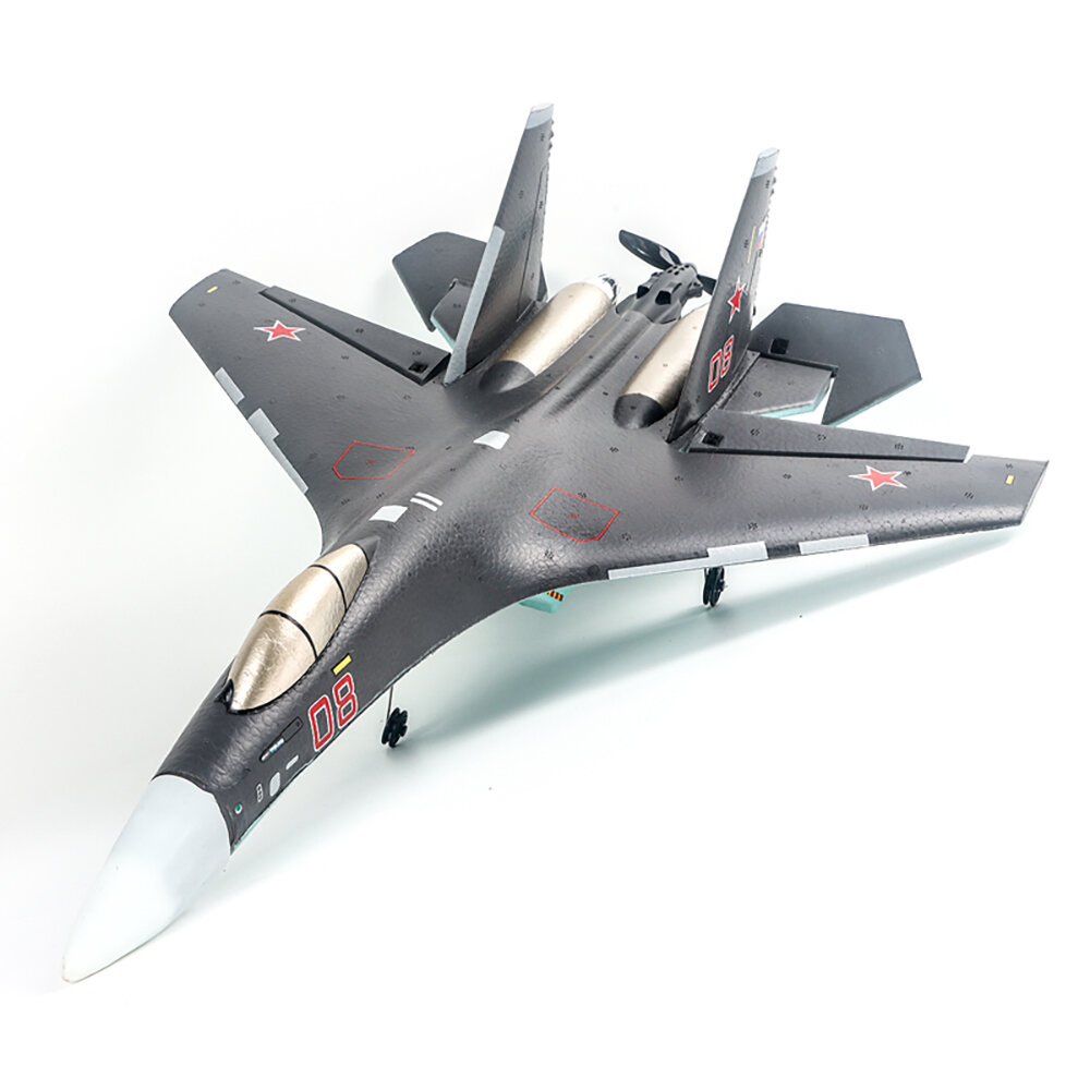 Upgraded QF009 SU-35 Fighter Brushless Version 375mm Wingspan 2.4GHz 4CH 3D/6D Switchable 6-Axis Gyro EPP RC Airplane Fixed Wing Glider RTF