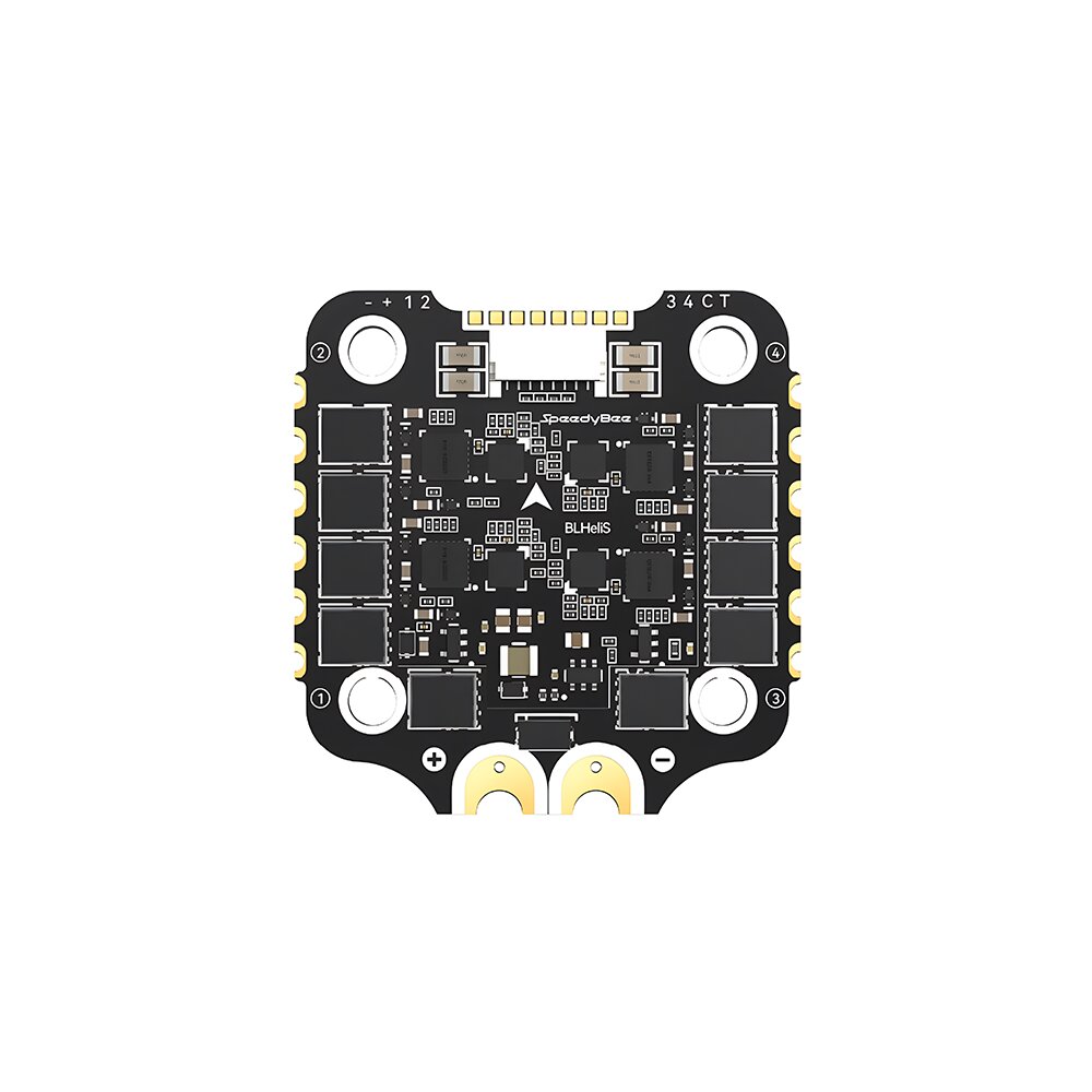 30.5x30.5mm SpeedyBee F405 V4 F4 Flight Controller with 5V 9V BEC Output 55A BL_S 3-6S 4in1 ESC Stack Support DJI O3 for RC Drone FPV Racing