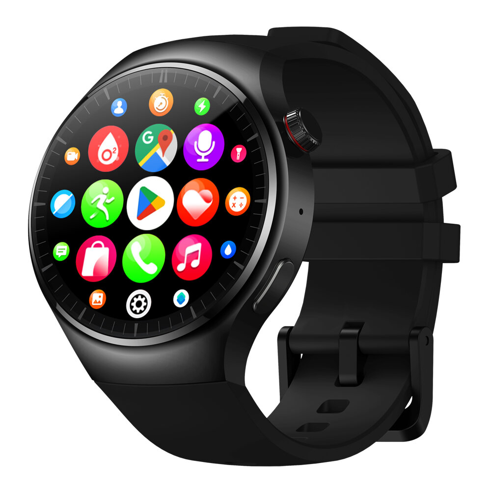[2024 World Premiere]Zeblaze Thor Ultra 1.43 inch AMOLED 466*466 pixels HD Display 4G Standalone Calling GPS Built-in 16GB Memory Heart Rate SpO2 Monitor Multi-sport Modes Music Playback Android 8.1 Smart Watch Phone
