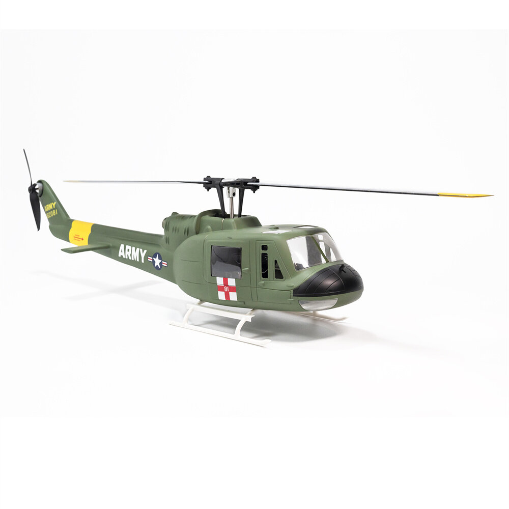 FLY WING UH-1 V3 Upgrade Version Class 470 6CH Brushless Motor GPS Fixed Point Altitude Hold Scale RC Helicopter PNP/RTF With H1 Flight Controller