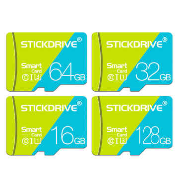 Stickdrive Class 10 High Speed TF Memory Card 64GB 128GB 256GB Micro SD Card Flash Card Smart Card for Phone Camera Driving Recorder