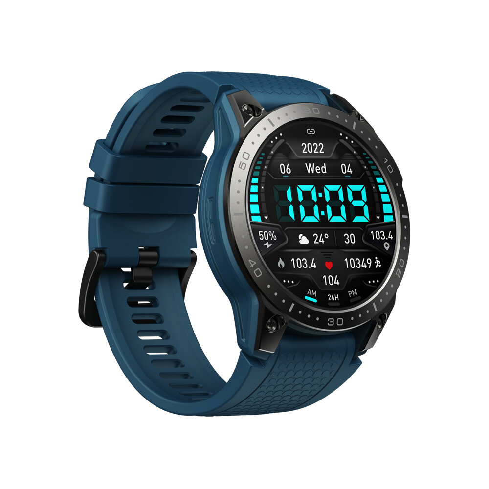 [New 2023]Zeblaze Ares 3 Pro 1.43 inch 466*466 Pxels Ultra HD AMOLED Display HiFi Voice Calling 100+ Sport Modes 24H Health Monitor SpO2 Smart Watch