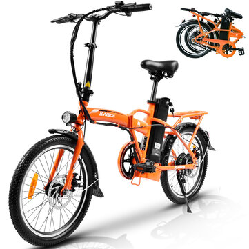 [EU DIRECT] KAISDA K7S Electric Bike 36V 12.5AH Battery 350W Motor 20inch Tires 45-75KM Max Mileage 120KG Payload Folding Electric Bicycle