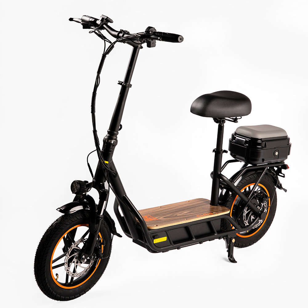 [EU DIRECT] Kukirin C1 Pro 2024 Vesion 48V 26Ah 500W (PEAK 802W) 14 Inches Folding Off-Road Tire Electric Scooter With Seat 100KM Mileage Max Load 120KG