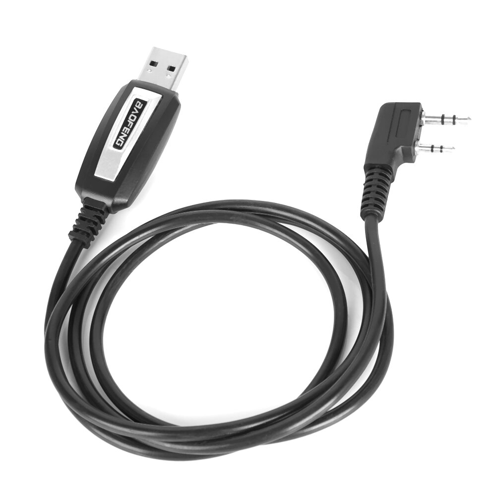 BAOFENG 2 Pins Plug USB Programming Cable for Walkie Talkie for UV-5R serise BF-888S Walkie Talkie Accessories