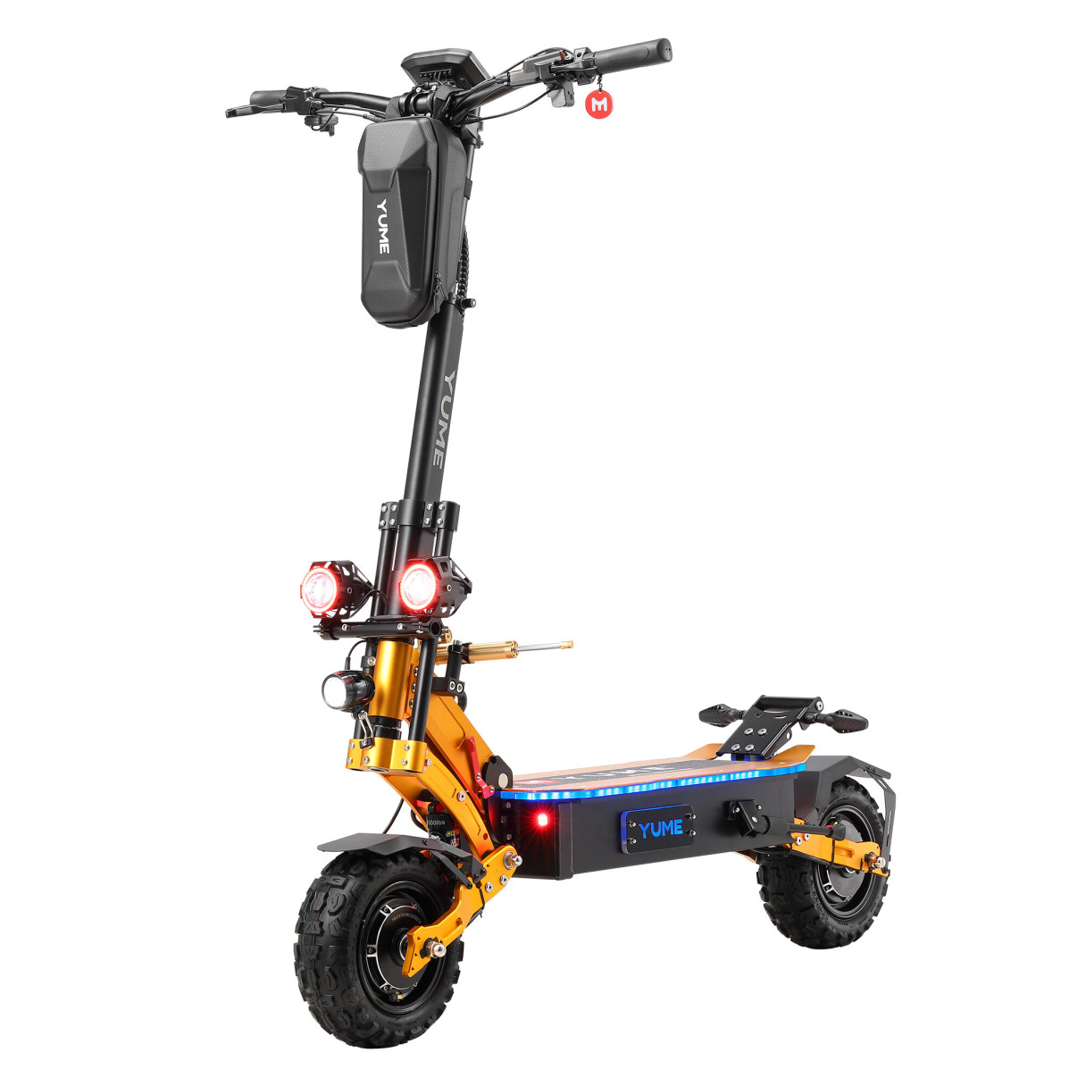 [EU DIRECT] YUME X11+ Electric Scooter 60V 27Ah Battery 3000W*2 Dual Motors 11inch Tires 90KM Max Mileage 150KG Max Load Folding E-Scooter