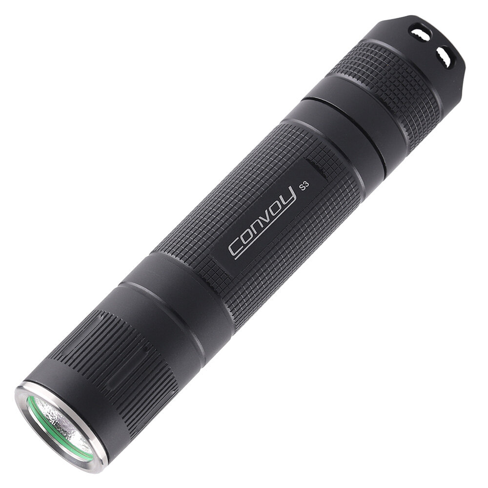 Convoy S3 XHP50.3 HI 12-group Modes EDC LED Flashlight 18650 Battery For Camping,Bicycle Working Torch