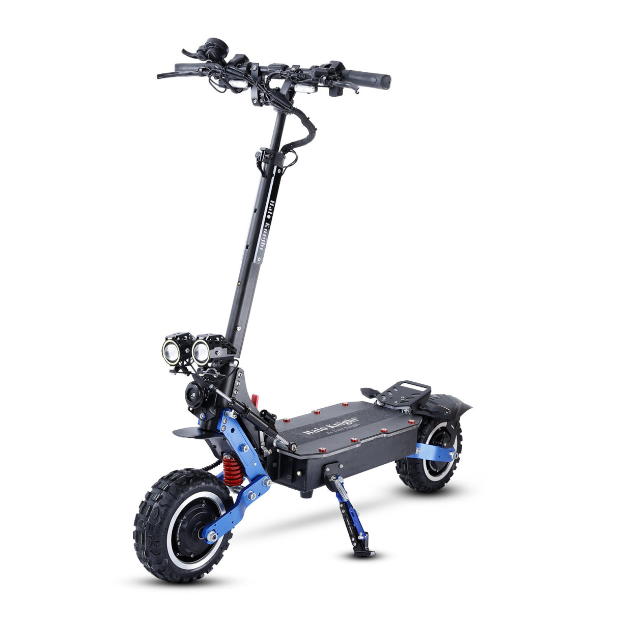 [EU DIRECT] Halo Knight T108 Pro Electric Scooter 60V 38.4Ah 6000W Dual Motor 11inch Foldable Electric Scooter 80km Mileage 200kg Max Load EU Plug