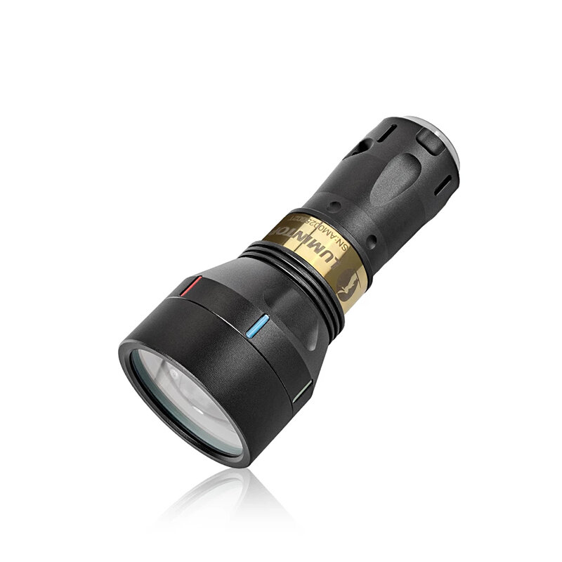 Lumintop ThorII V2.0 1700 Meters 18350 EDC LEP Flashlight Long Distance Thorwer Spotlight Strong LEP Searchlight, 18650 Extended Tube Luminous Tube Optional