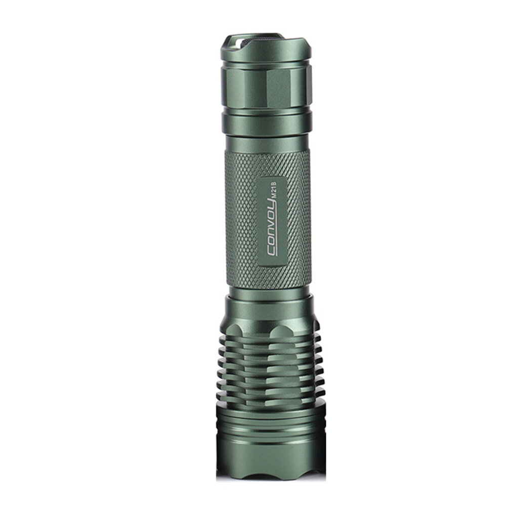 Convoy M21B SFT40 3V 8A 12 Groups Strong Flashlight Powerful 21700 LED Torch Outdoor Tactical Survival Tools