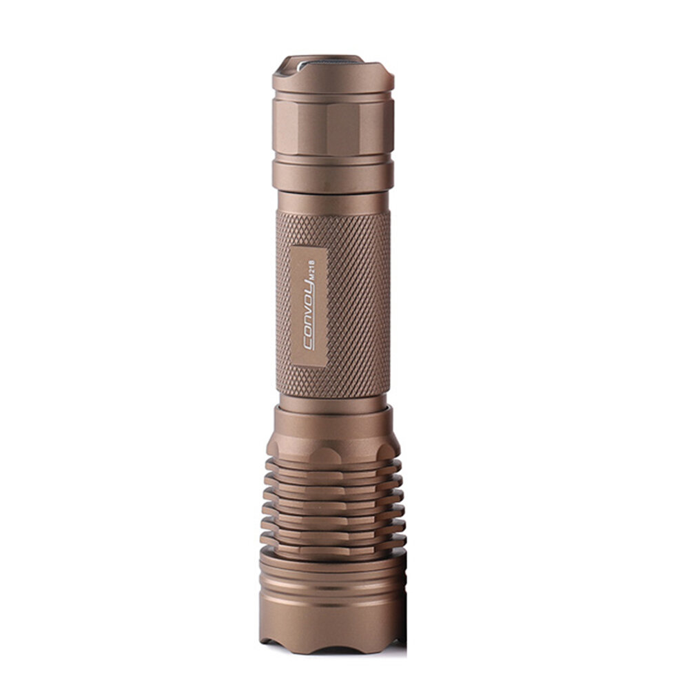 Convoy M21B SFT40 3V 8A 12 Groups Strong Flashlight Powerful 21700 LED Torch Outdoor Tactical Survival Tools