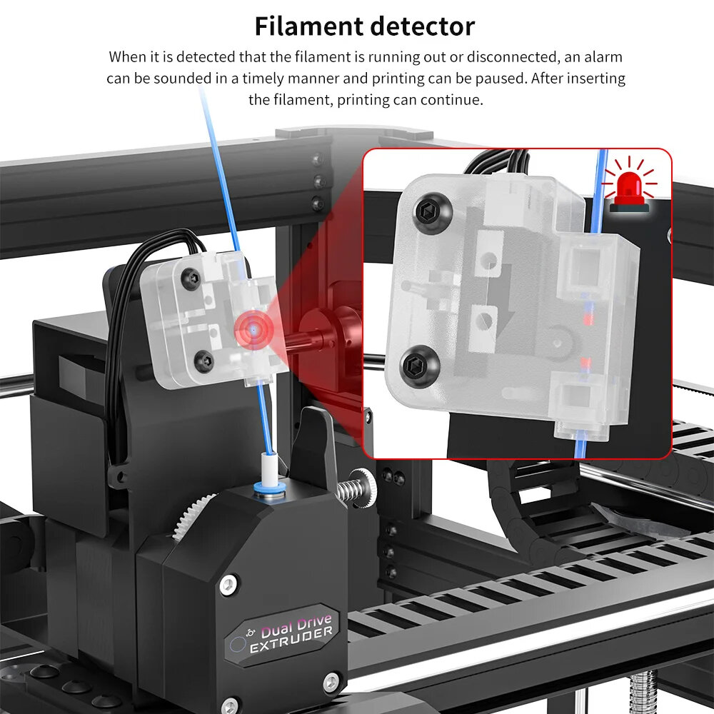 VEHO 600 PRO 3D Printer Large Printing Size 600*600*600mm FDM Direct Extruder Auto-leveling High Precision 3d Printers