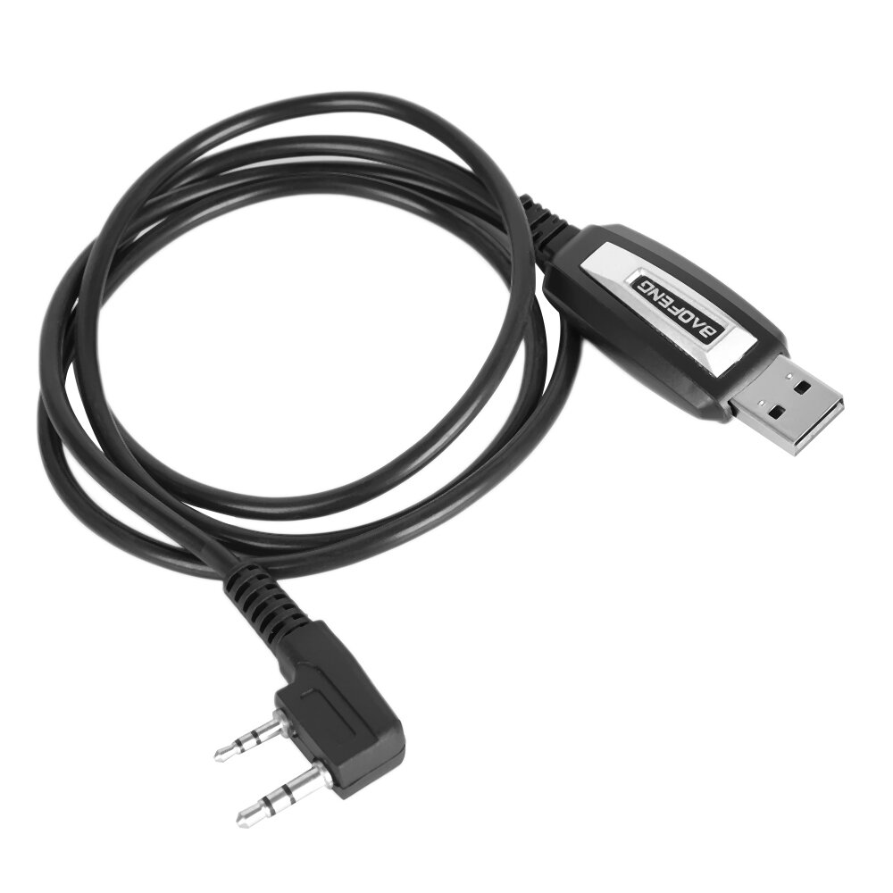 BAOFENG 2 Pins Plug USB Programming Cable for Walkie Talkie for UV-5R serise BF-888S Walkie Talkie Accessories