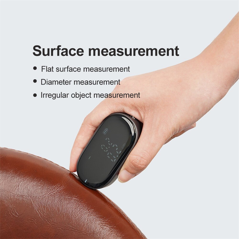 Xiaomi AtuMan Q2 Portable Flexible Electronic Ruler Precise Measurement up to 99.9 Meters Versatile Surface and Diameter Application Convenient Data Storage and Type-C Charging