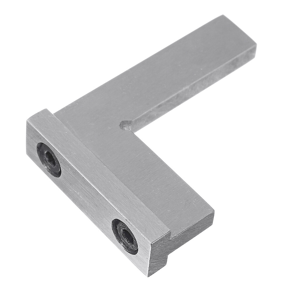 Drillpro Machinist Square 90º Right Angle Engineer Carpenter Square with Seat Precision Ground Steel Hardened Angle Ruler