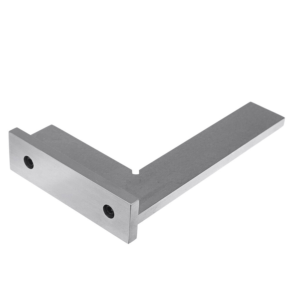 Drillpro Machinist Square 90º Right Angle Engineer Carpenter Square with Seat Precision Ground Steel Hardened Angle Ruler