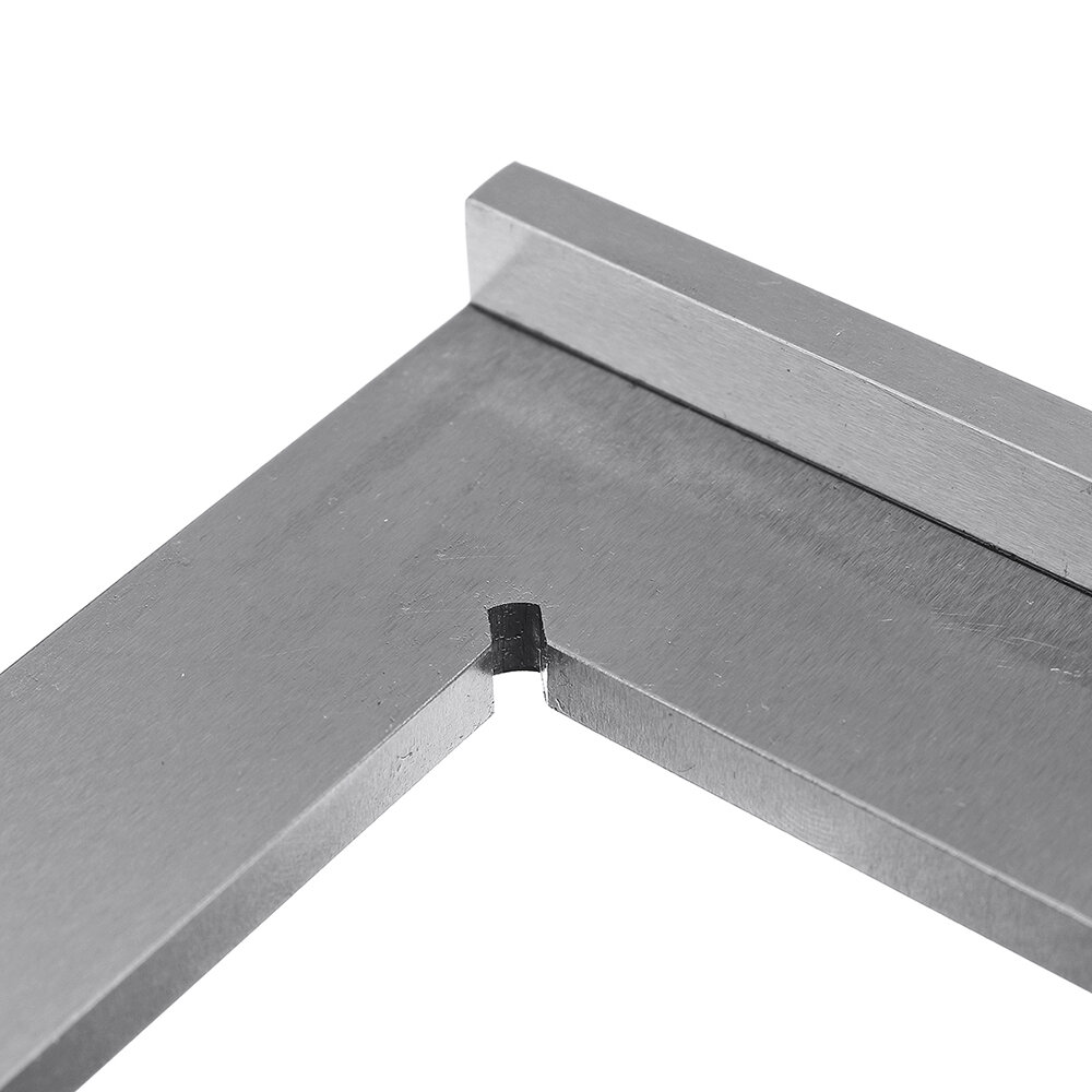 Drillpro Machinist Square 90º Right Angle Engineer Carpenter Square with Seat Precision Ground Steel Hardened Angle Ruler