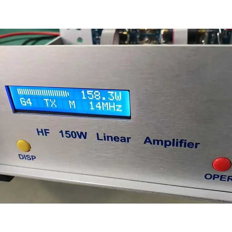 HF Linear Power Amplifier 150W for Yaesu FT-817 818 ICOM IC-703 705 XIEGU G90 Automatic Band tester Low-Pass Filter