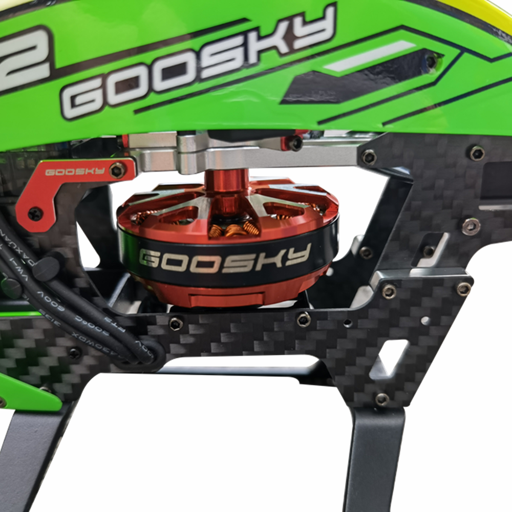 GOOSKY S2 6CH 3D Aerobatic Dual Brushless Direct Drive Motor RC Helicopter BNF with GTS Flight Control System