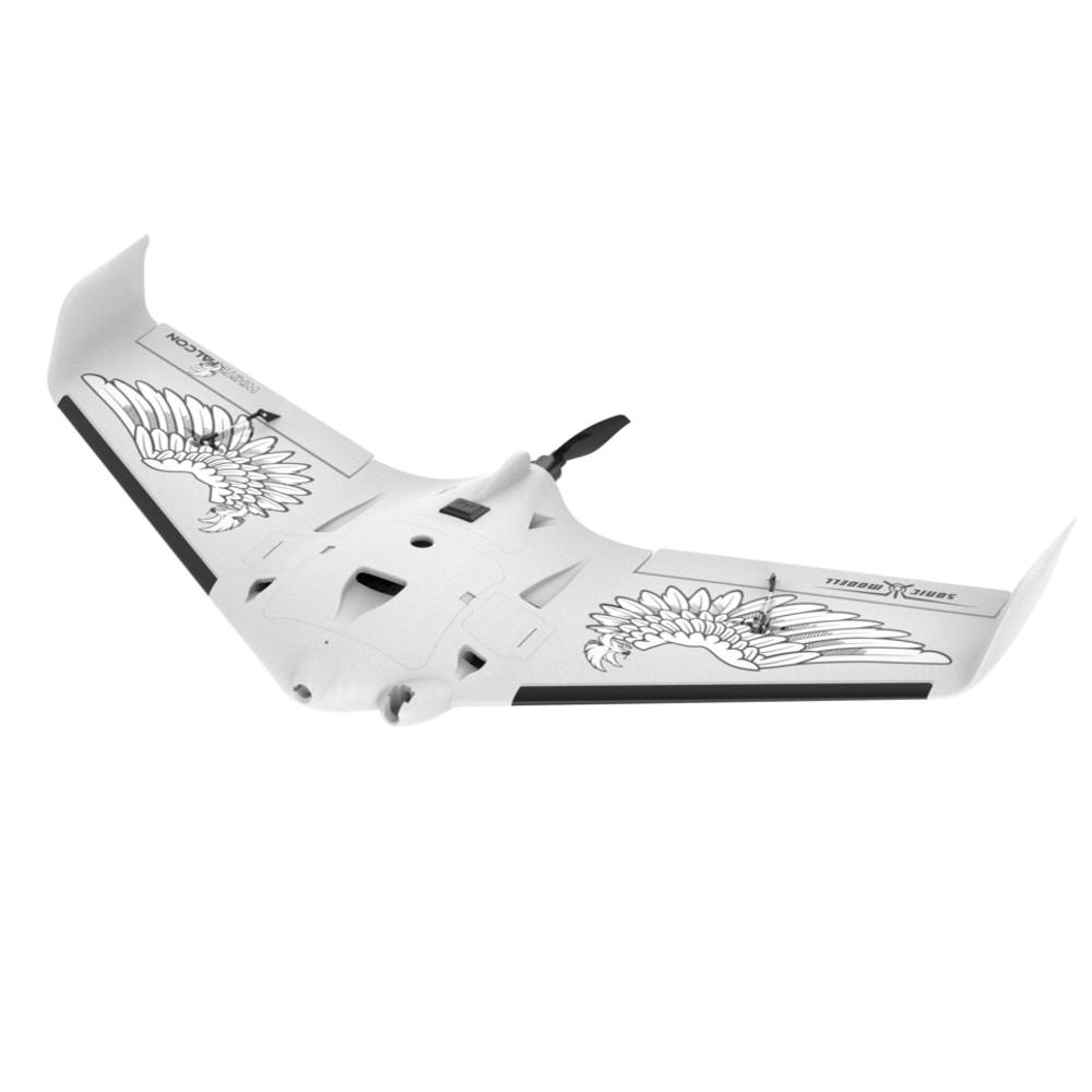 Sonicmodell AR Wing Pro WHITE FALCON 1000mm Wingspan EPP FPV Flying Wing RC Airplane KIT/PNP Compatible DJI HD Air Unit System