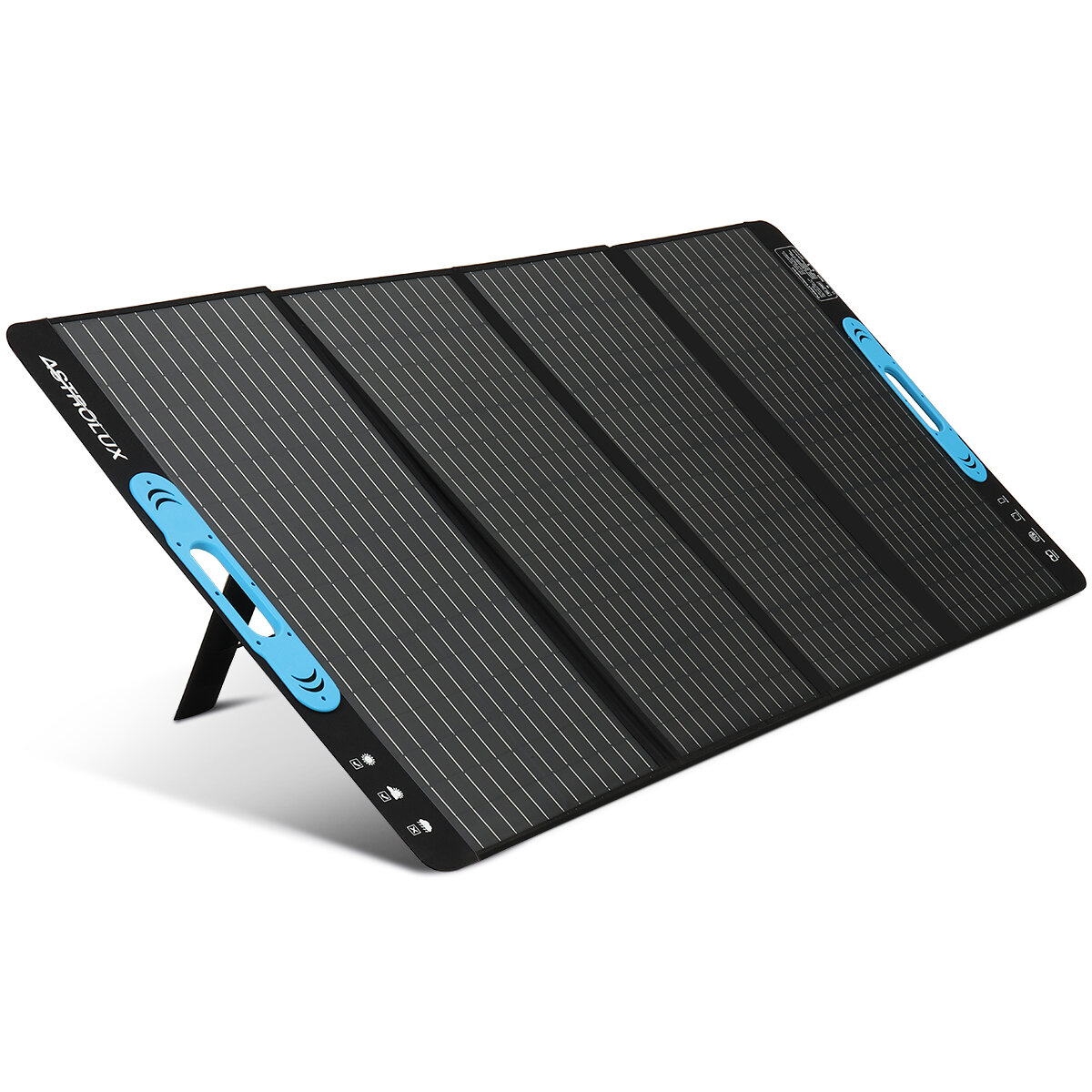 Astrolux® FSP200 18V 200W Foldable Solar Panel Portable Solar Battery Charger With USB DC Multi-Contact 4 Multi-Output for Power Station Tablet Phones Flashlight Camping Van RV