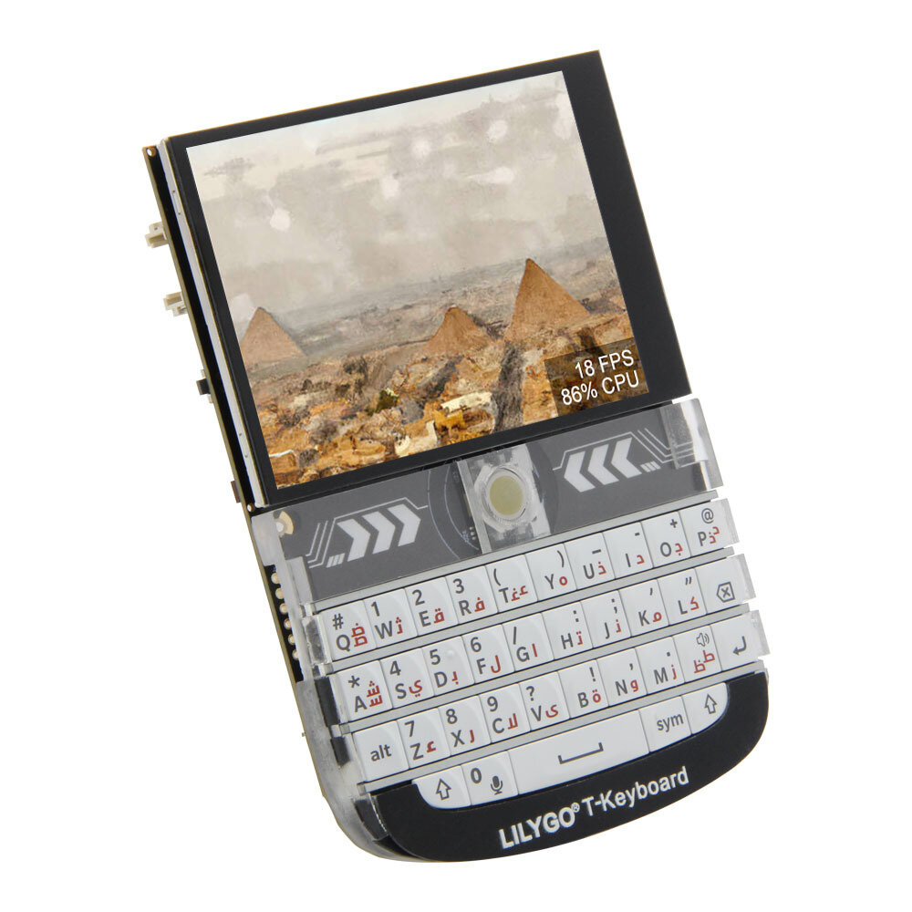 LILYGO® T-Deck ESP32-S3 LoRa 2.8 inch LCD Development Board LoRaWAN Long Range 433MHz 868MHz 915MHz with WiFi bluetooth Module Board