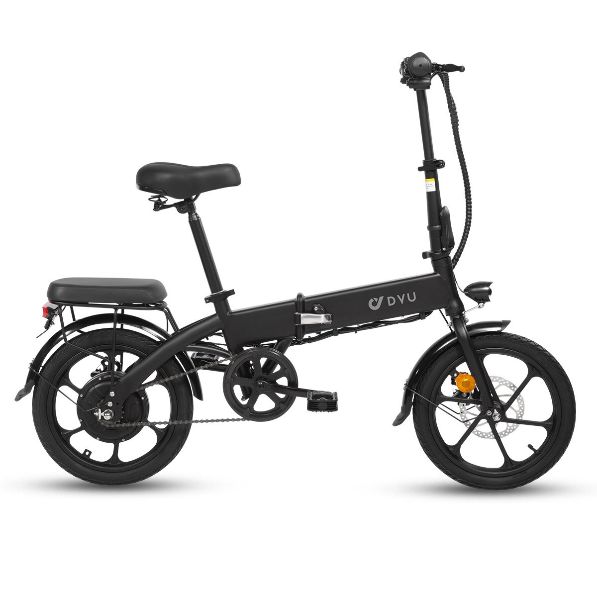 [EU Direct] DYU A1F Electric Bike 36V 250W Motor 36V 7.5AH Battery 16inch Tires 25KM/H Top Speed 25KM Max Mileage 120KG Max Load Folding Electric Bicycle