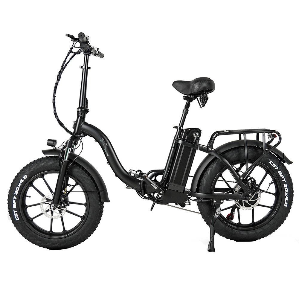 [EU DIRECT] CMACEWHEEL Y20 Electric Bike 500W 48V 18Ah 20*4.0 Inch Electric Bike 60-110KM Mileage Range Max Load 150KG