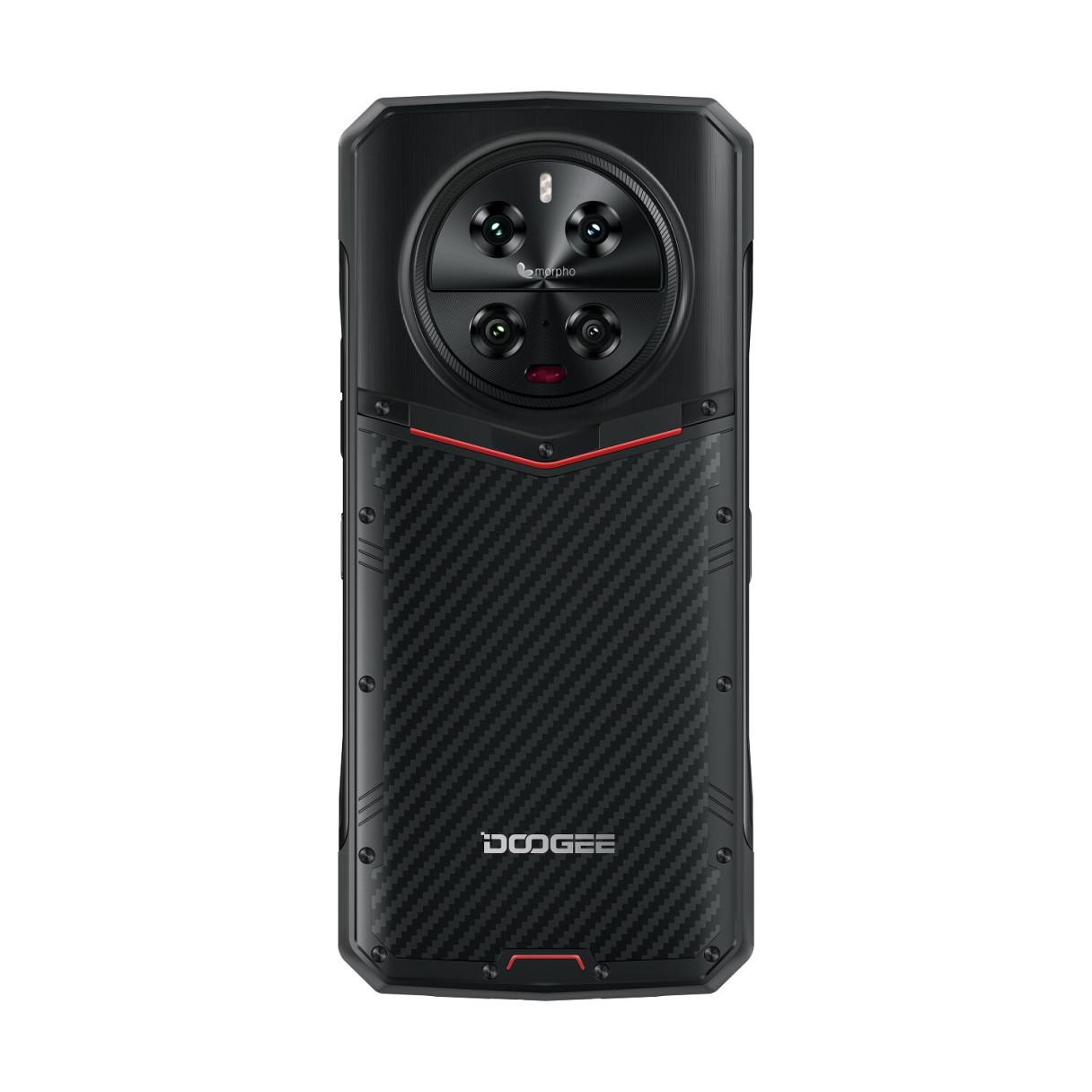 DOOGEE DK 10 5G Dimensity 8020 32GB 512GB Morpho 50MP Quad Camera 64MP Night Vision 6.67 Inch 120Hz 2K AMOLED Display 120W Fast Charging 50W Wireless Charging NFC IP68 IP69K Waterproof Rugged Smartphone