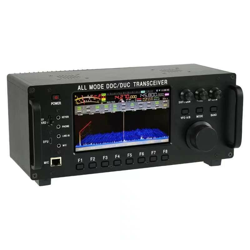 100W 0-750MHz HF+UV Wolf All Mode DDC/DUC Transceiver Radio SDR Transceiver Mobile Radio