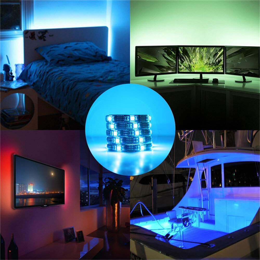 LED Set Light With 5V 5050RGB Colorful TV Background Light with USB Bluetooth Smart Atmosphere Light Strip