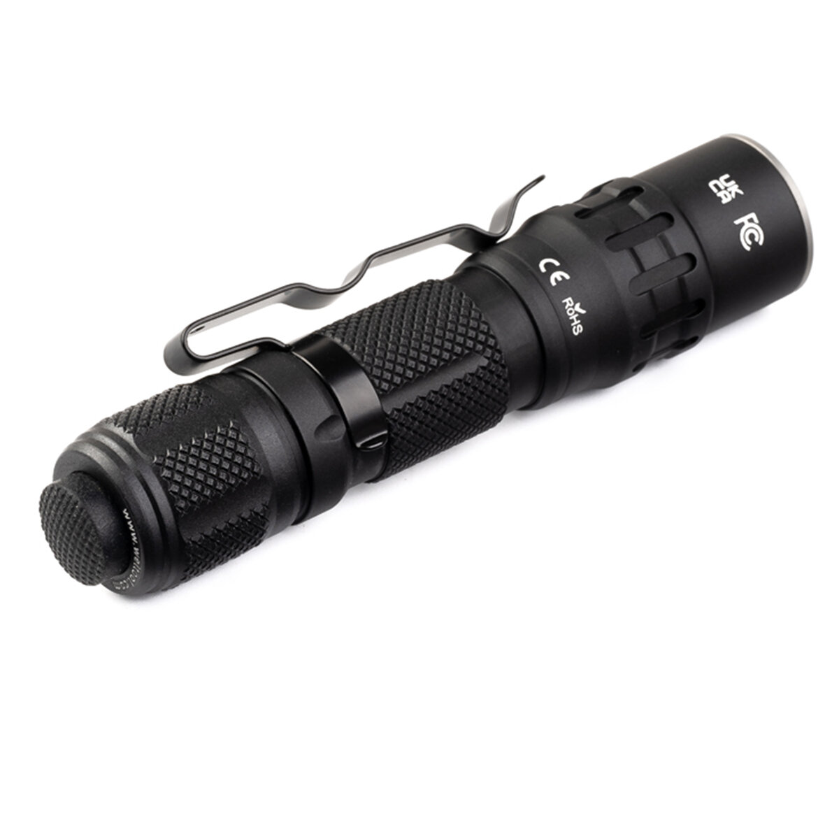 Weltool T1 Pro V2 550lm AA/14500 EDC Compact Flashlight with Battery Focus and Long Range Waterproof Mini LED Torch Camping Light