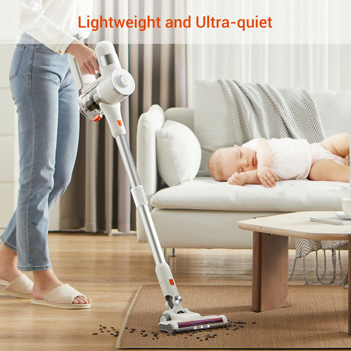 [EU Direct] Ultenic U10 Pro Cordless Vacuum Cleaner 5-in-1 Handheld Vac for Hard Floors,Carpets,Area Rugs and Pet Hair