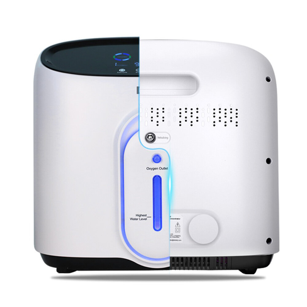 [EU Direct] 120W Power 8L Oxygen Concentrator Generator Oxygen Making Machine Oxygenation Machine Air Purifier 220V DEDAKJ DDT-Q1