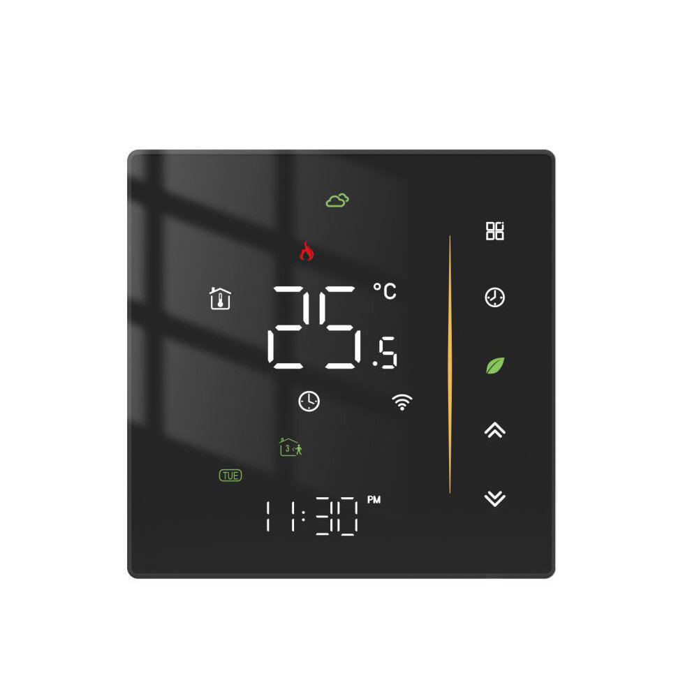 Smart Tuya WiFi Temperature Controller Thermostat Intelligent Floor Heating Constant Temperature Switch Programmable Room Temperature Controller Hydropower Boiler Temperature Control Socket