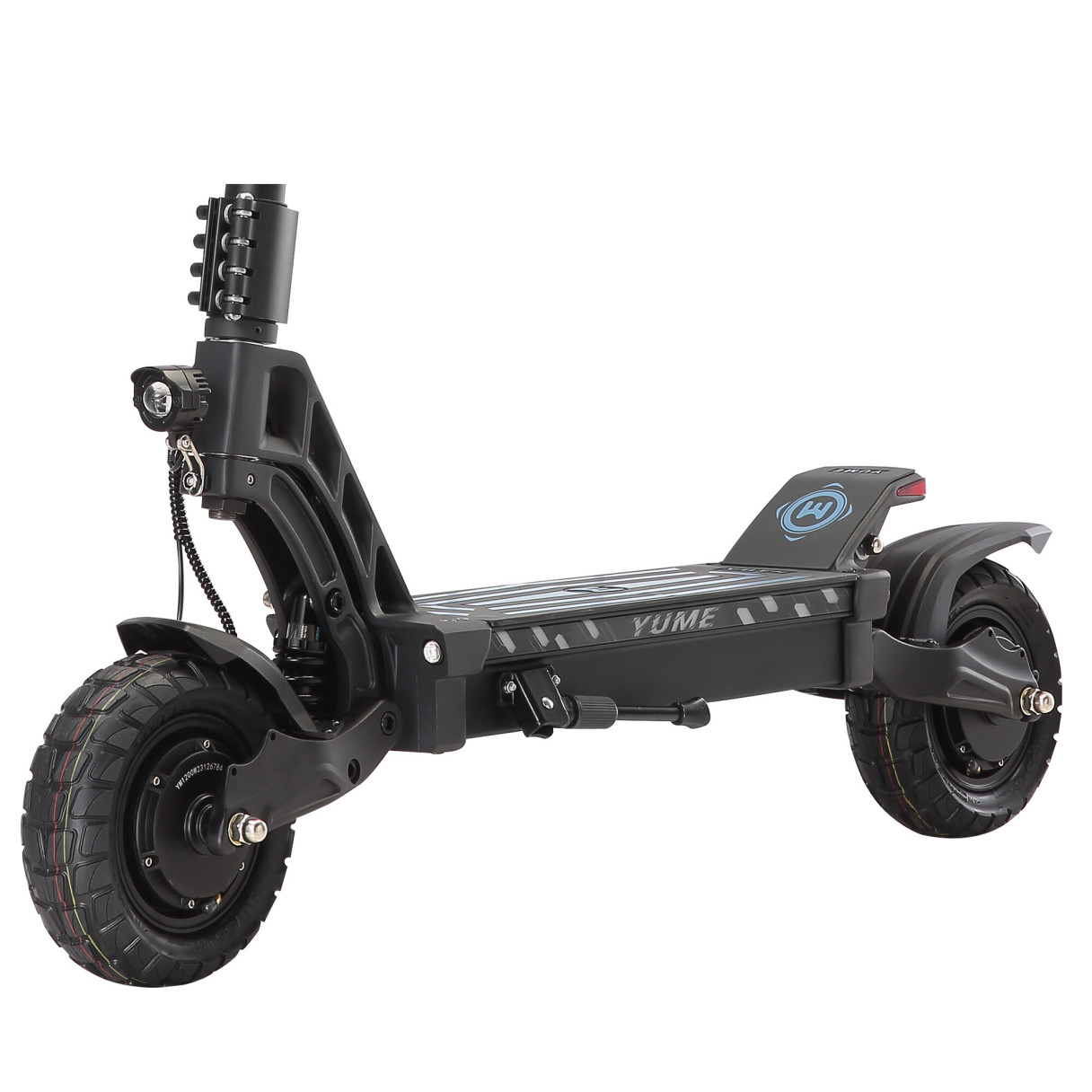 [EU DIRECT] YUME HAWK Electric Scooter 60V 22.5AH Battery 1200W*2 Dual Motors 10inches Tires 70KM Max Mileage 126KG Max Load Oil Brakes Folding E-Scooter