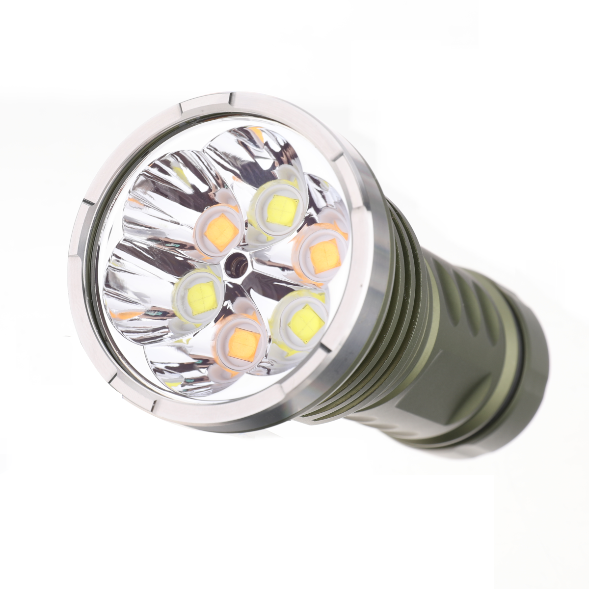 Astrolux® EC07 13000LM 468M Powerful EDC Flashlight 6500K+3000K+650NM Red Shooting Light Color Adjustable Tactical LED Torch With Strong 32700 Rechargeable Battery Type-C Charge and Discharge Function